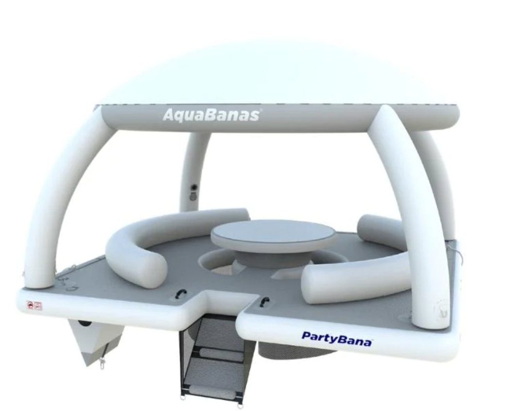 Plateforme gonflable Party Bana pour événements sur l’eau. Parfaite pour rassembler plusieurs participants dans un cadre festif
aquabanas-aquatik-inflatabletent-inflatableisland-ileflottante-tente gonflable-tente-tente flottante-bar aquatique-quaiflottant-inflatabledock-water park-pneumatique-piscine-pool lounger-lounger-jumbo lounger-chaise longue gonflable-chaise flottante-canada-ontario-lac-lakes-boatlife-quebec-montreal-toronto-vancouver-island-resort supply-equipement piscine-bana-bana circulaire