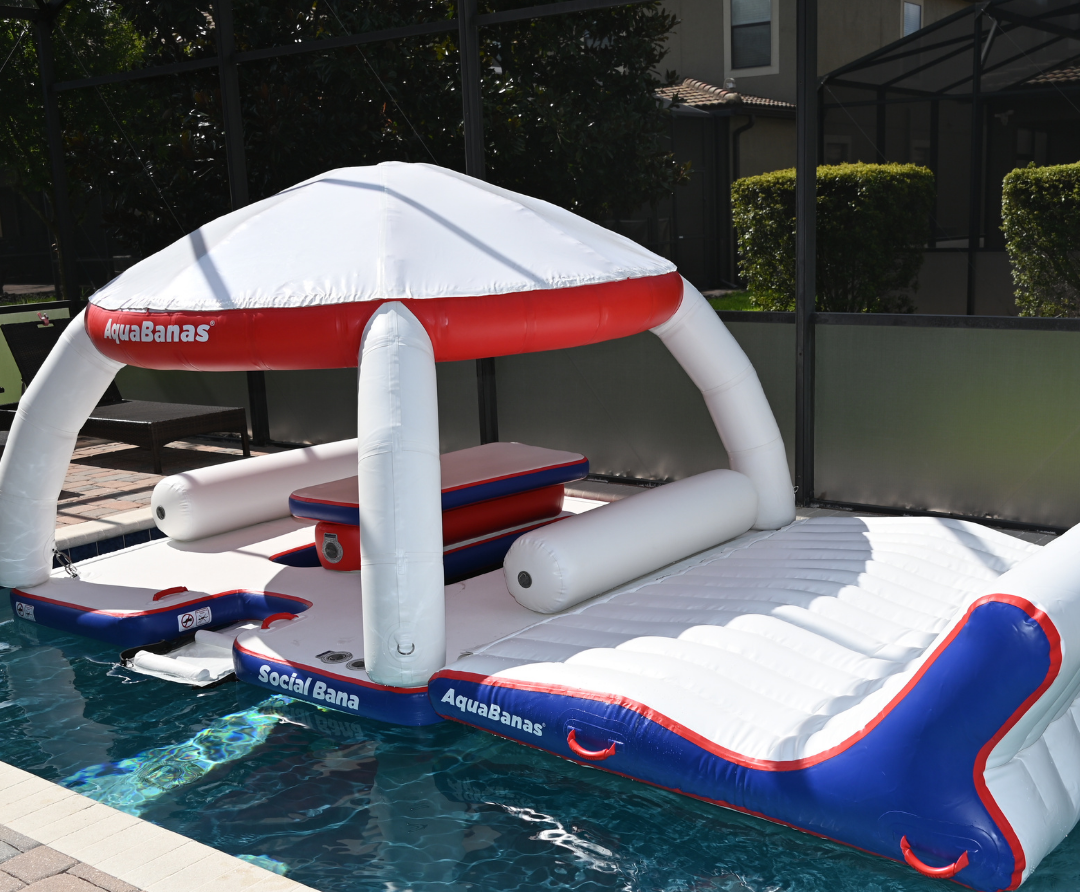 Plateforme gonflable circulaire conçue pour socialiser sur l’eau. Idéale pour les groupes souhaitant se détendre ensemble
aquabanas-aquatik-inflatabletent-inflatableisland-ileflottante-tente gonflable-tente-tente flottante-bar aquatique-quaiflottant-inflatabledock-water park-pneumatique-piscine-pool lounger-lounger-jumbo lounger-chaise longue gonflable-chaise flottante-canada-ontario-lac-lakes-boatlife-quebec-montreal-toronto-vancouver-island-resort supply-equipement piscine-bana-bana circulaire