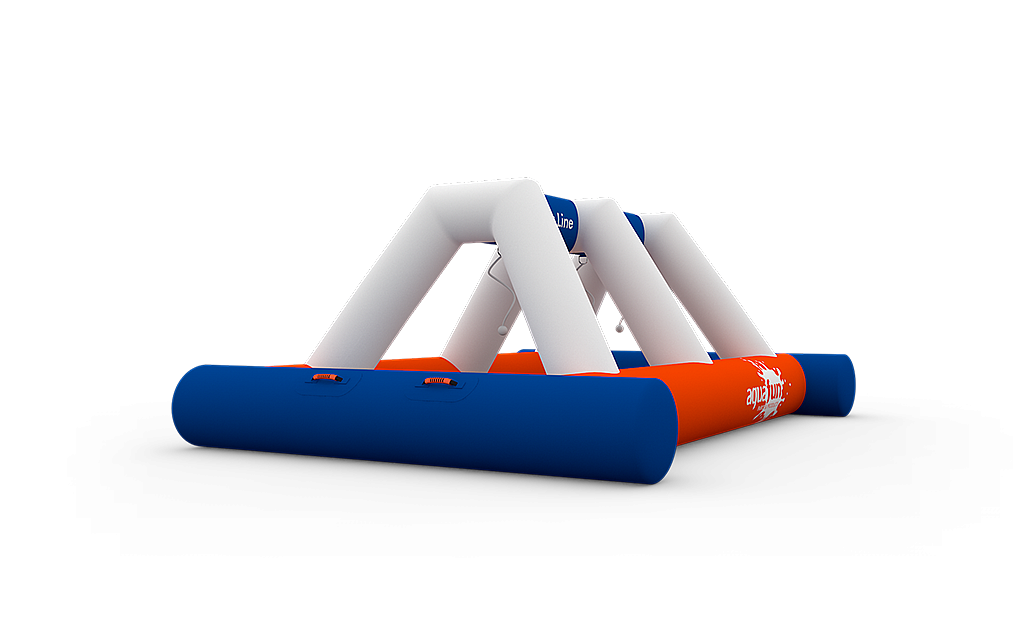 Élément de jonction Pull Through pour jeux Aquafun Junior. Facilite l’enchaînement entre deux modules aquatiques