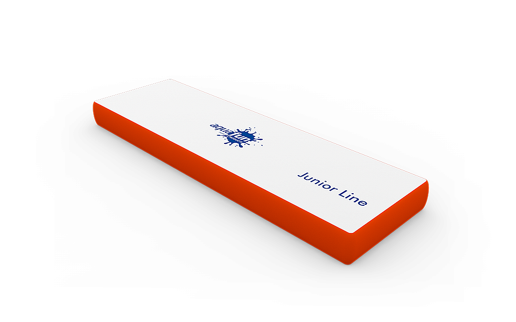 Connecteur en forme de S pour la ligne Aquafun Junior. Permet d’assembler les modules de manière flexible sur l’eau