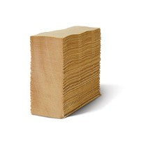 Boîte de papier à mains pour distributeur mural. Produit d’hygiène pour salles de bain ou cuisines commerciales