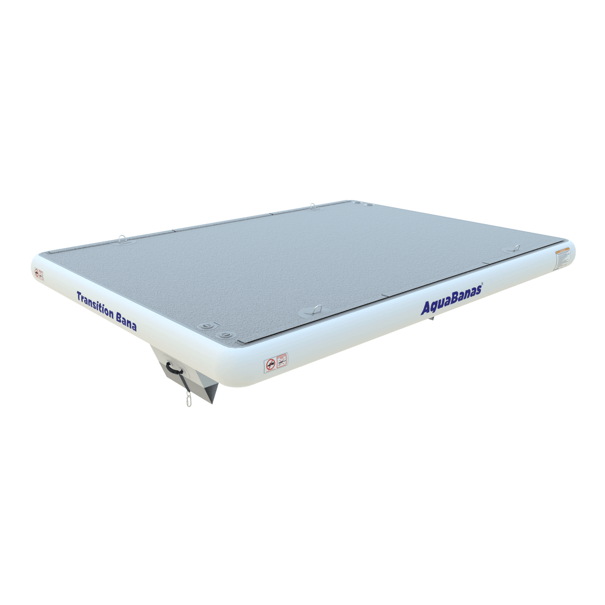 Module de liaison flottant pour connecter différentes stations Aquabanas. Parfait pour créer un parcours modulable sur l’eau.