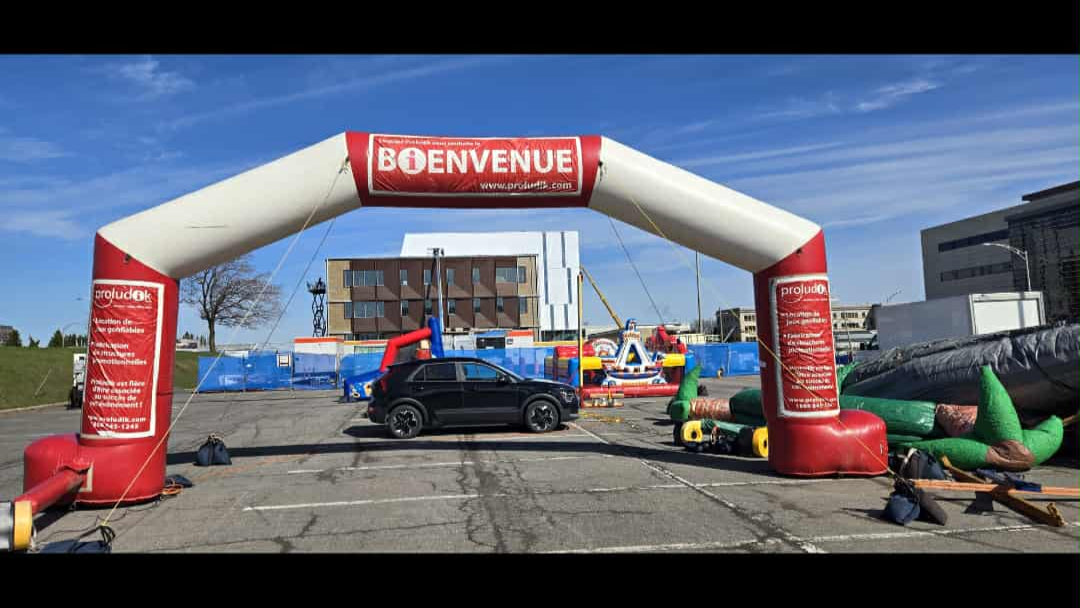 Arche gonflable - Usagée