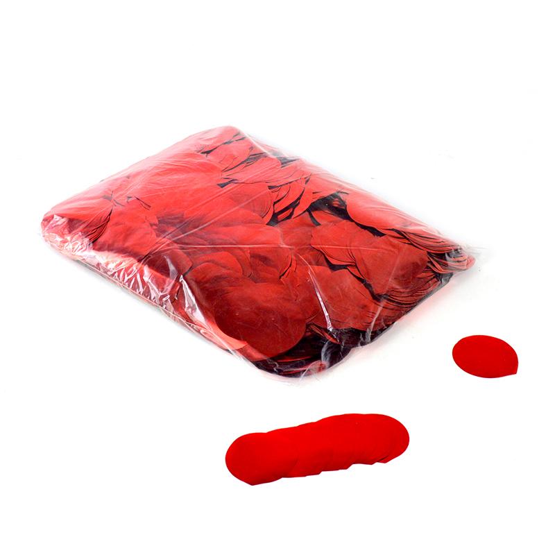 Metallic rose petal confetti