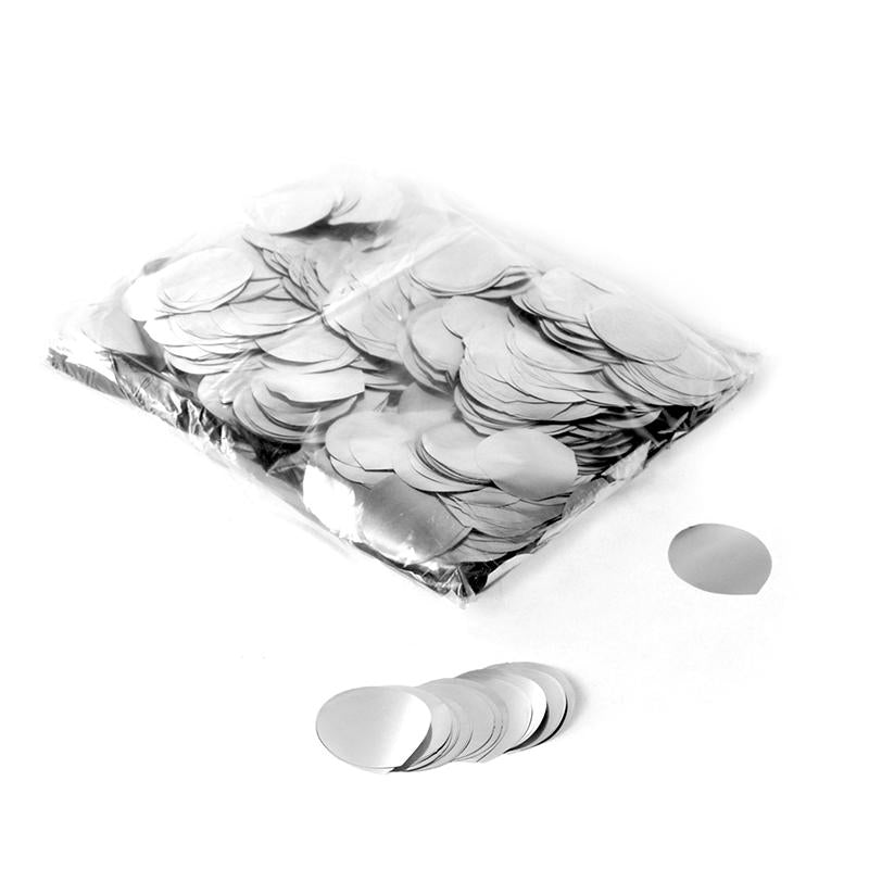 Metallic rose petal confetti