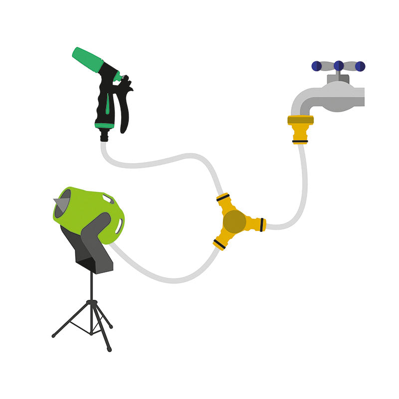 Foam cannon hose kit