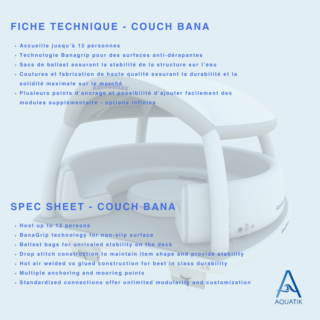 Deluxe Aquabanas™ Range - The Bana™ Sofa