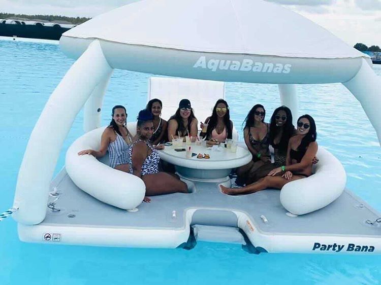 THE ZONE - Aquabanas™ station for 40 people