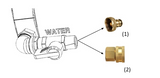 FG et FC connecteur quick connect pour hose OhFx qui va sur le canon