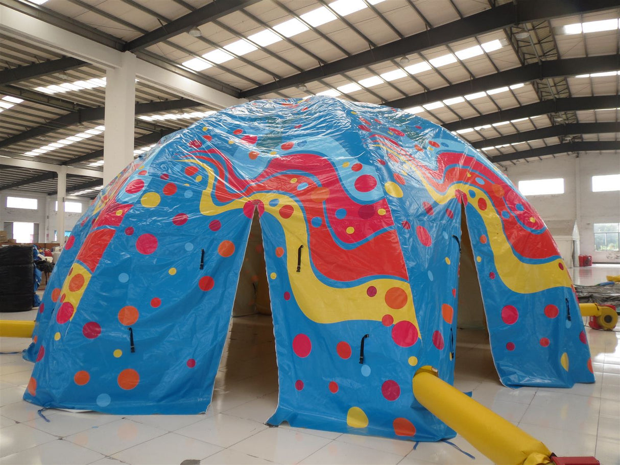 Chapiteau Gonflable 20 ' Multi couleur - Usagé