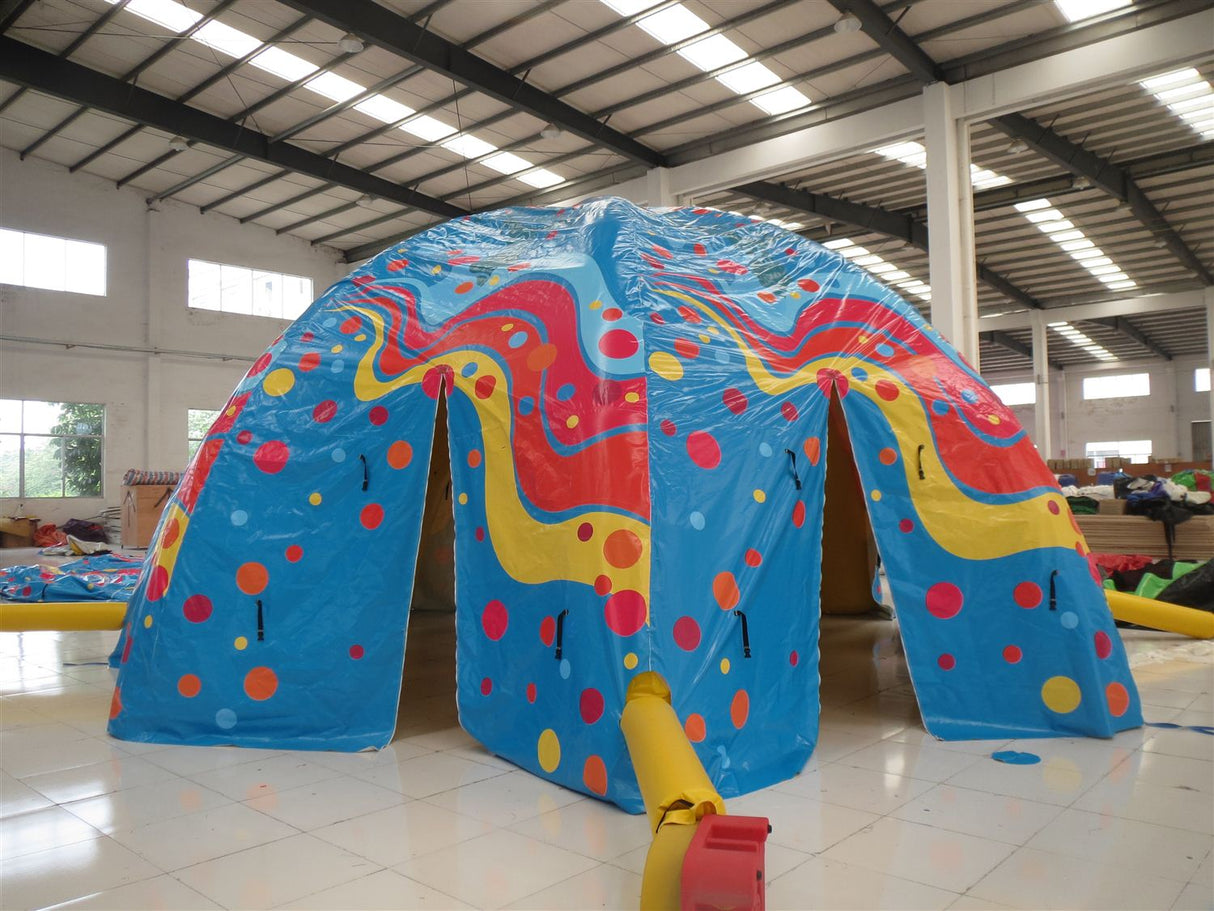 Chapiteau Gonflable 20 ' Multi couleur - Usagé