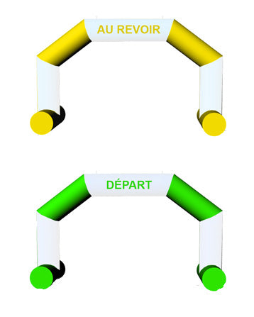 Inflatable arch 16' x 10'