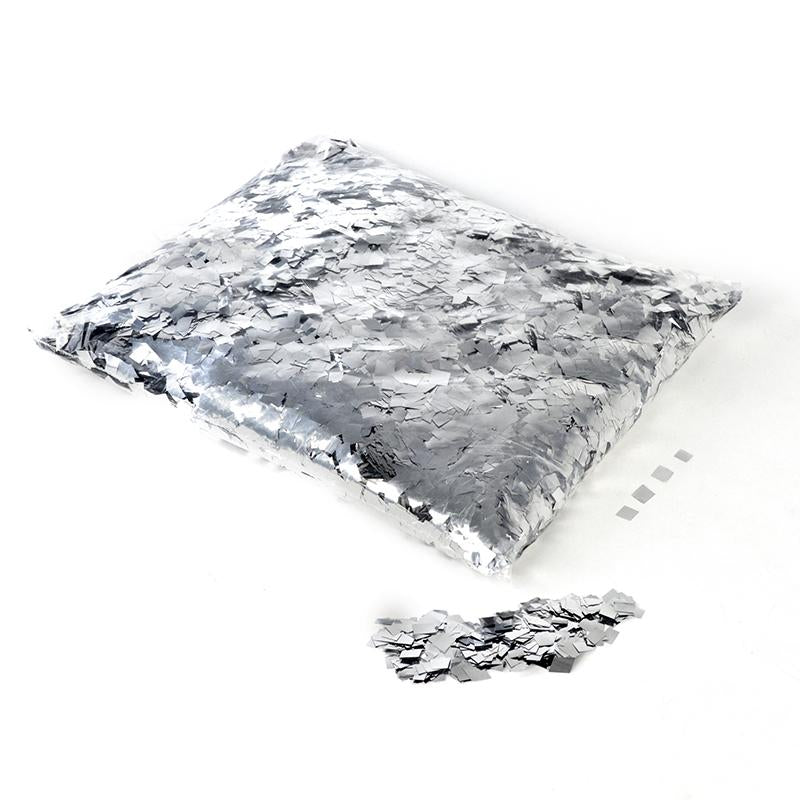 Metallic square confetti - 6 mm