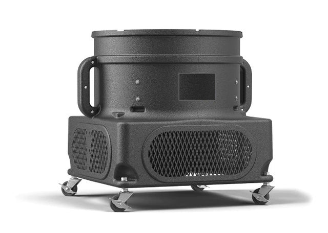 Souffleur de 18 pouces compatible avec les structures gonflables Airman et autres formats similaires.